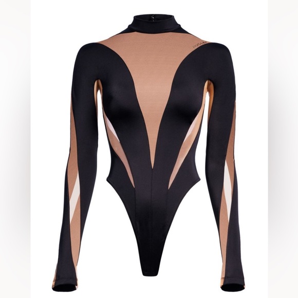H&M Mugler NWT Fitted bodysuit - Picture 1 of 3